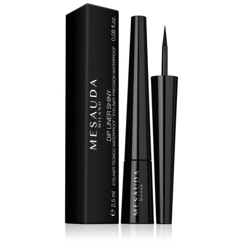 Eyeliner de precisão à prova d'água com aplicador de feltro DIP LINER SHINY 2,5ml.