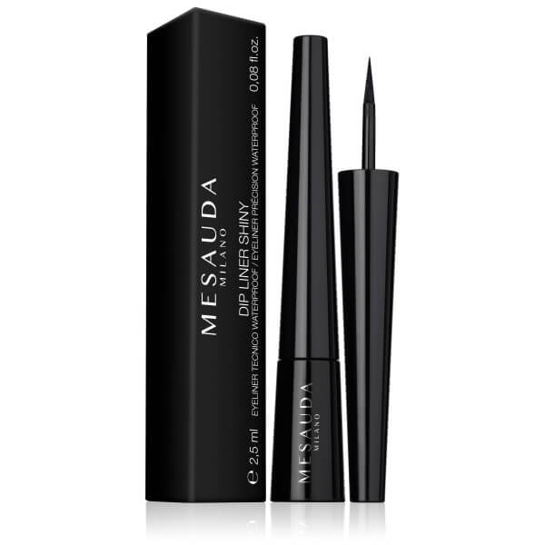 Eyeliner de precisão à prova d'água com aplicador de feltro DIP LINER SHINY 2,5ml.
