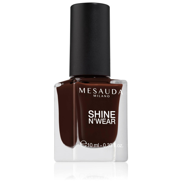 Long-lasting shine nail polish Red Black SHINE N'WEAR FULL 201 10ml Long-lasting shine nail polish Red Black SHINE N'WEAR FULL 201 10ml
