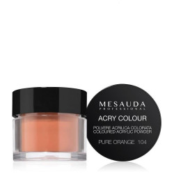 Polímero em pó colorido Puro Laranja ACRY-COLOUR 104 5g