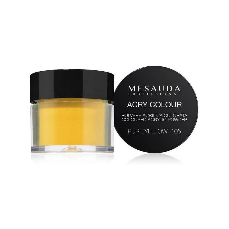 Gekleurde poederpolymeer Pure Geel ACRY-COLOUR 105 5g