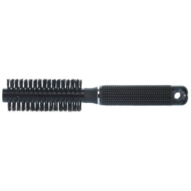 Zwarte ronde keramische borstel 18mm