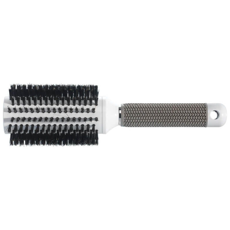 Witte ronde keramische borstel Ceramika Sanglier 43mm