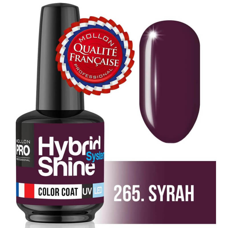 Mini Nagellak Semi-Permanente Hybrid Shine Mollon Pro 8ml 265