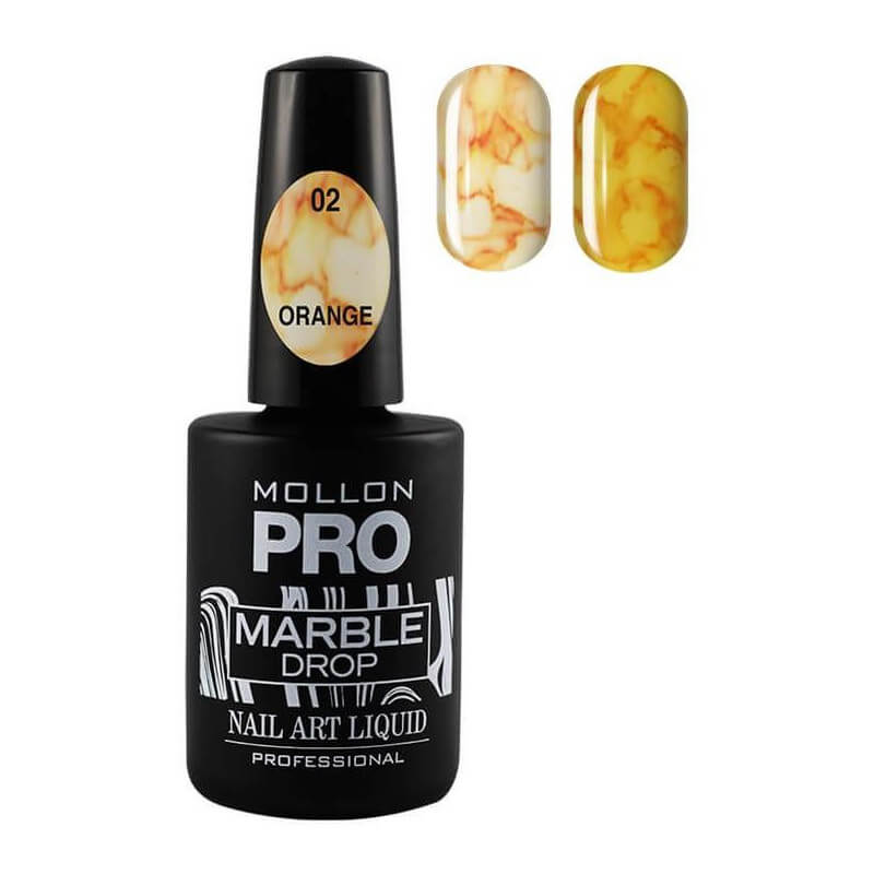 Verniz Semi-Permanente Marble Drop Mollon Pro 10ml 2