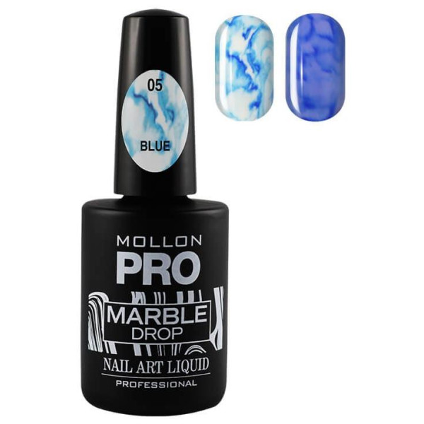 Vernis Semi-Permanent Marble Drop Mollon Pro 10ml 5