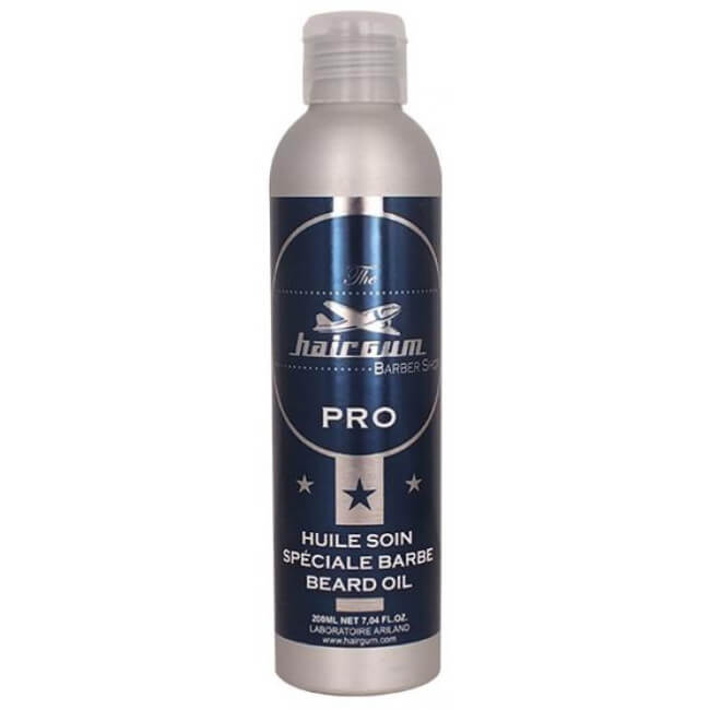 Huile Soin Barbe Hairgum Vanille Menthe 200 ML