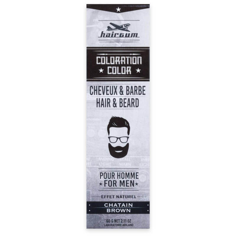 Kleur Haar & Baard Bruin Nr. 4 Hairgum 60 GR