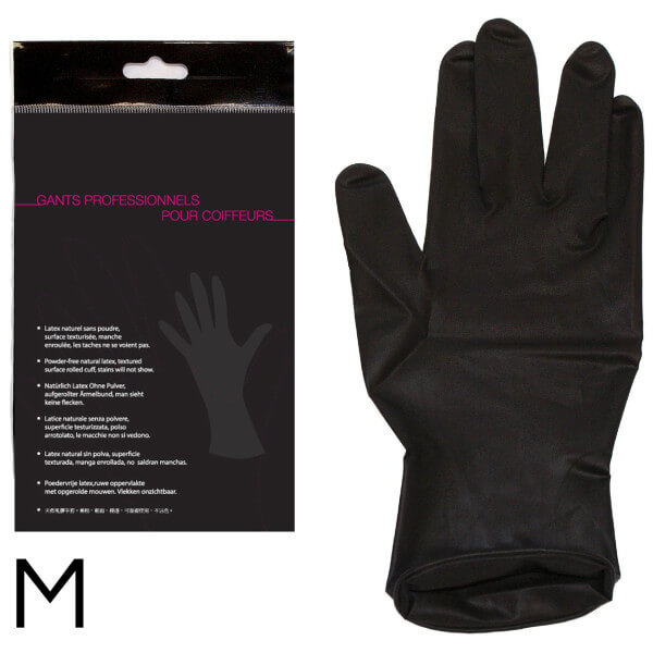AUTO Handschoenen Set Zwart Latex 1 paar M AUTO Handschoenen Set Zwart Latex 1 paar M