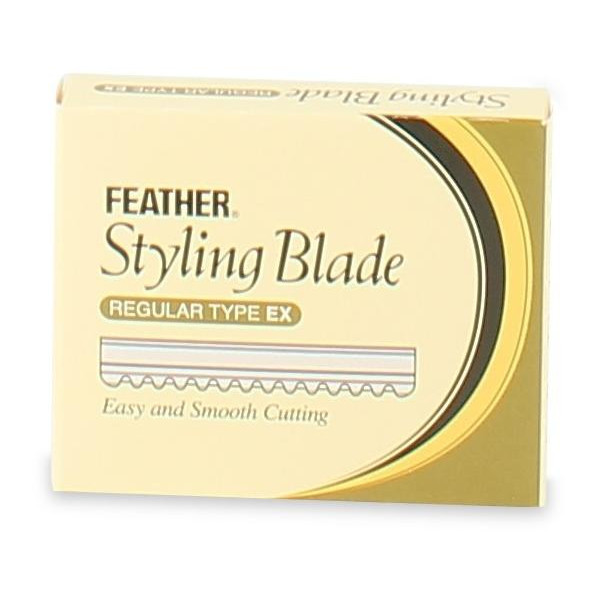 Pack of 10 Blades Feather Styling Blade