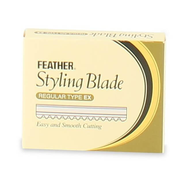 Pack of 10 Blades Feather Styling Blade