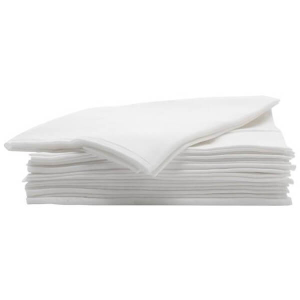 Pack of 50 Super Resistant Black Disposable Napkins