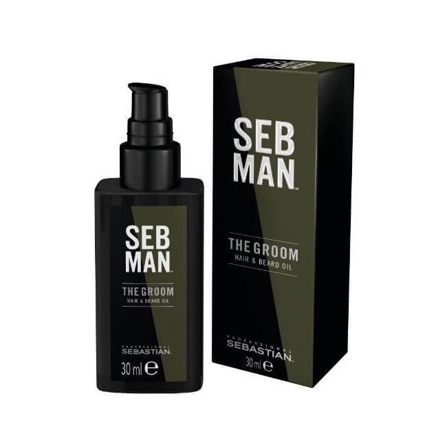 Huile cheveux et barbe The Groom Sebman 30ML