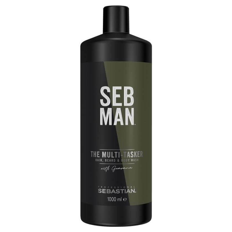 Gel detergente per il corpo, capelli e barba Il Multi-Tasker Sebman 250ML