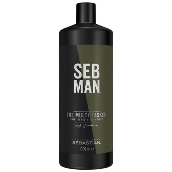 Gel reinigend voor lichaam, haar en baard The Multi-Tasker Sebman 1000ML Gel reinigend voor lichaam, haar en baard The Multi-Tasker Sebman 1000ML