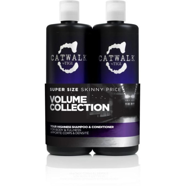 Pack Tigi Catwalk Your Highness 2 X 750 ML Pack Tigi Catwalk Your Highness 2 X 750 ML