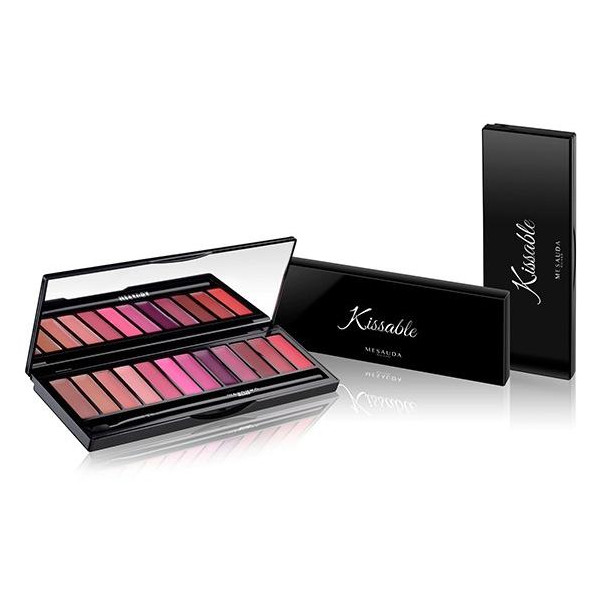 KISSABLE Palette de rouges à lèvres 12x 0,8 g KISSABLE Palette de rouges à lèvres 12x 0,8 g