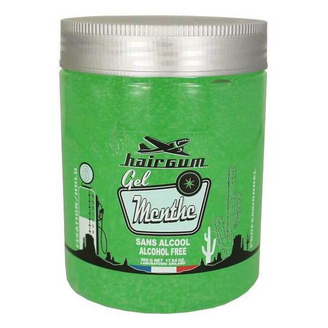 Gel voor het haar zonder alcohol met munt Hairgum 500g