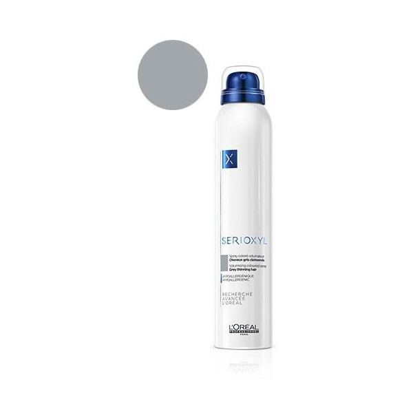 Spray Coloré Volumateur Sérioxyl Cheveux Gris 200 ML Spray Coloré Volumateur Sérioxyl Cheveux Gris 200 ML