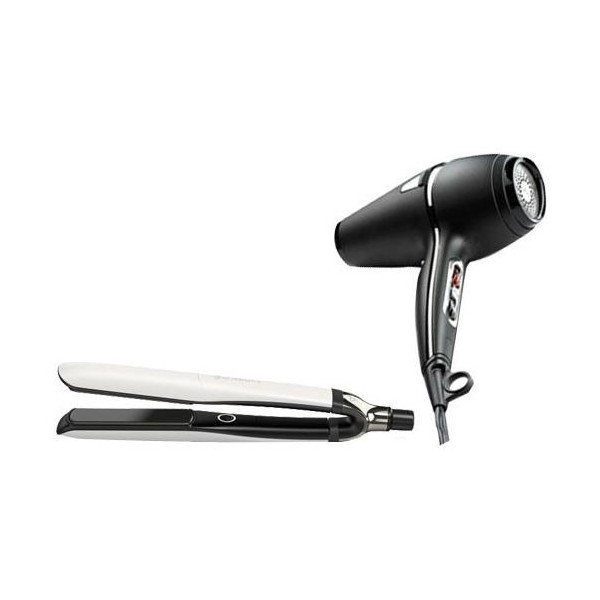 ghd platinum straighteners and hair dryer