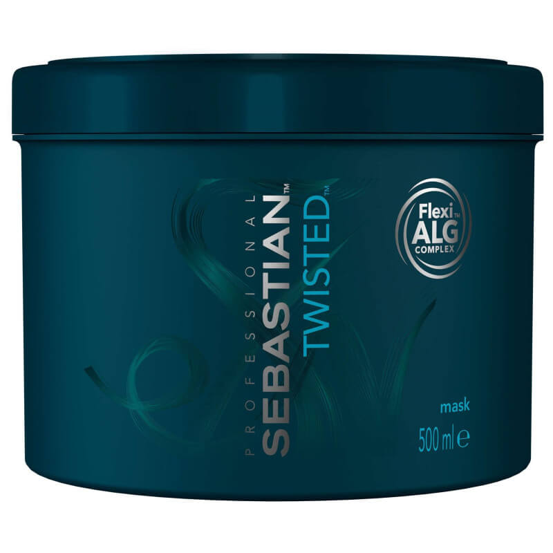 Máscara para cabelos cacheados Twisted Elastic Treatment Sebastian 500ML.