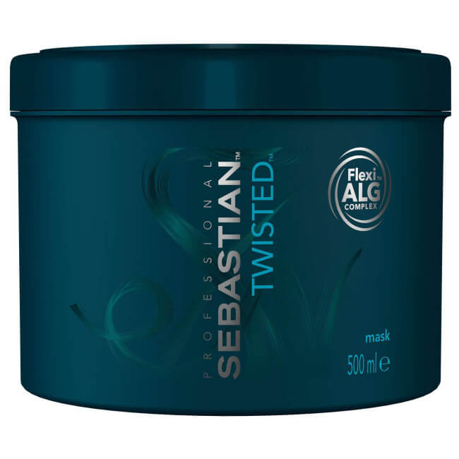 Máscara para cabelos cacheados Twisted Elastic Treatment Sebastian 500ML.