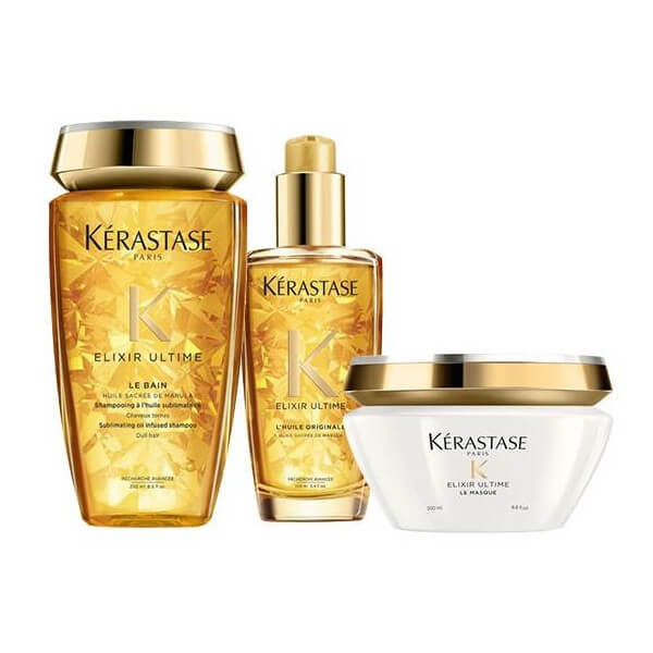 Kerastase Elixir Ultime Le Bain 250ml - shampoo agli oli idratanti per  tutti i capelli