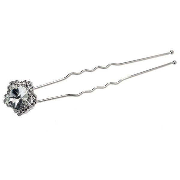 Crystal Hair Pins X2