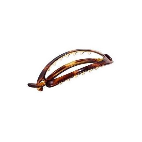 Barrette Noir Stella Green 11 cm