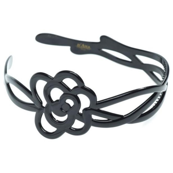 Schwarzes Stirnband Stella...