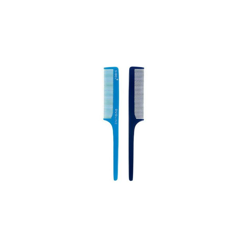 Peine Duoline de Acetato Azul 19 cm