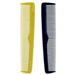 Peigne Duoline Acétate Bleu 19 cm