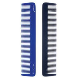 Peigne Duoline Acétate Bleu 19 cm