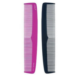 Kam Dubbele Acetaat Roze 22 cm