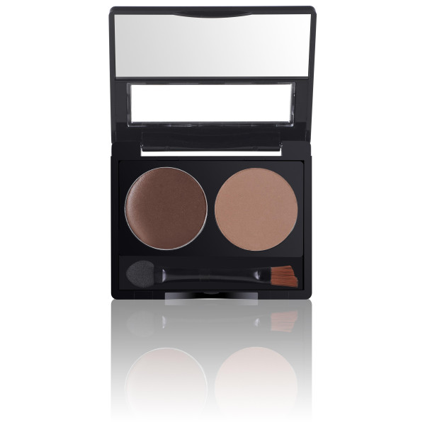 BrowFx - Boitier à poudre (Châtain Foncé) Brow Powder Selection