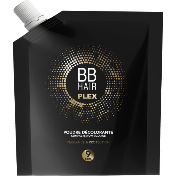 Decolorante en polvo BBHAIR PLEX 500 g - 9 tonos Genérico.