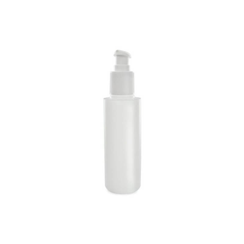 Frasco com Bomba Translúcida 125ml - PBI