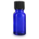 Flacon Aromatherapie Verre Bleu 10ml - PBI