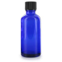 Flacon Aromatherapie Verre Bleu 50ml - PBI