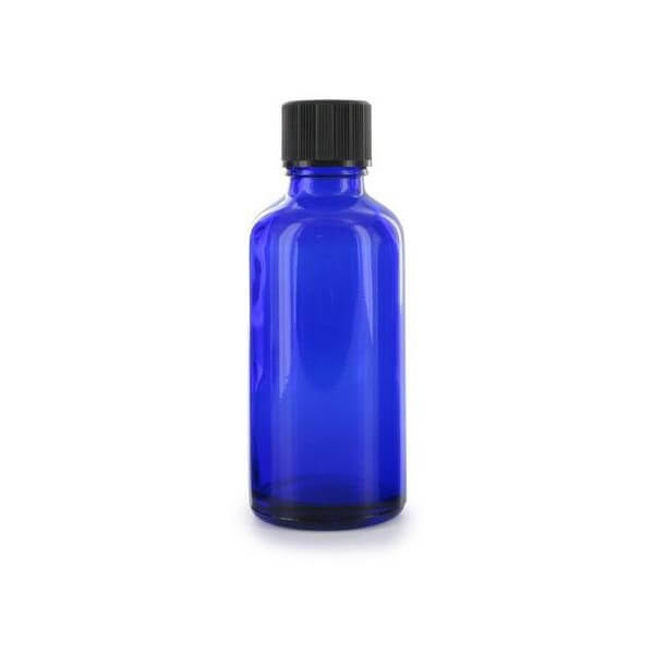 Flacon Aromatherapie Glas Blauw 50ml - PBI Flacon Aromatherapie Glas Blauw 50ml - PBI