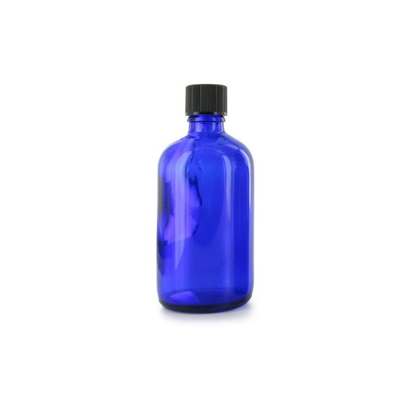 Flacon Aromatherapie Verre Bleu 100ml - PBI