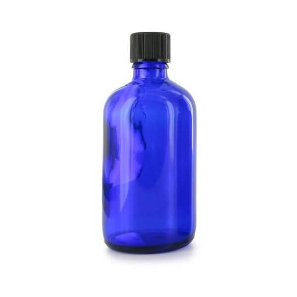 Flacon Aromatherapie Glas Blauw 100 ml - PBI Flacon Aromatherapie Glas Blauw 100 ml - PBI