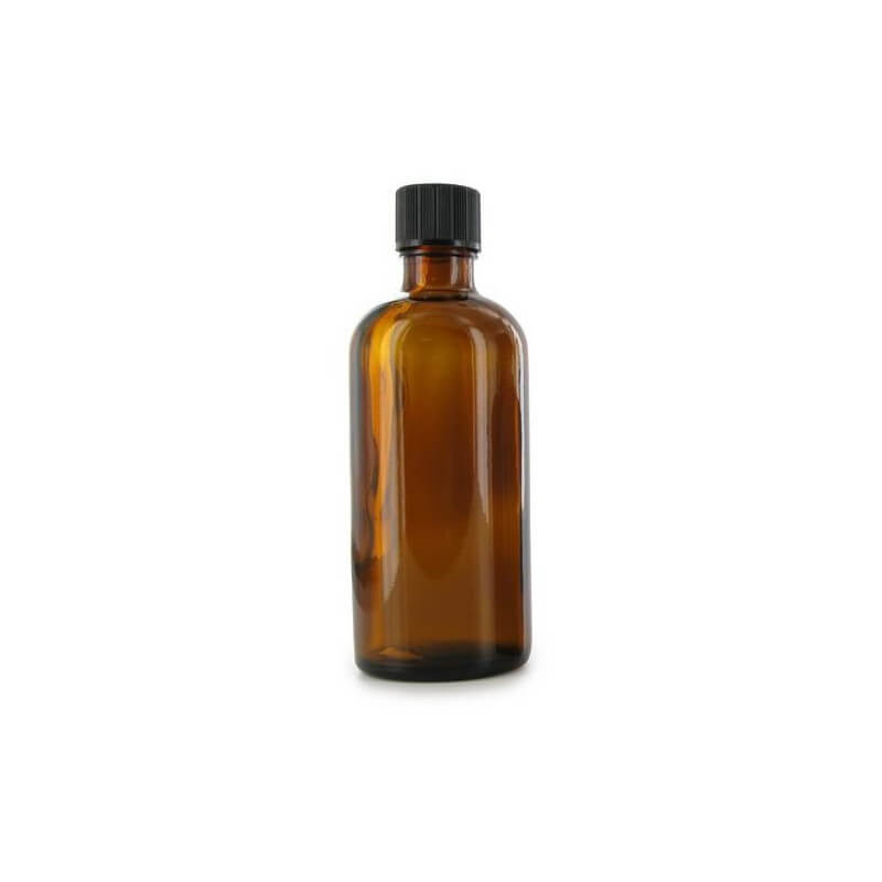 Flacon Aromatherapie Glas Amber 100ml - PBI Flacon Aromatherapie Glas Amber 100ml - PBI