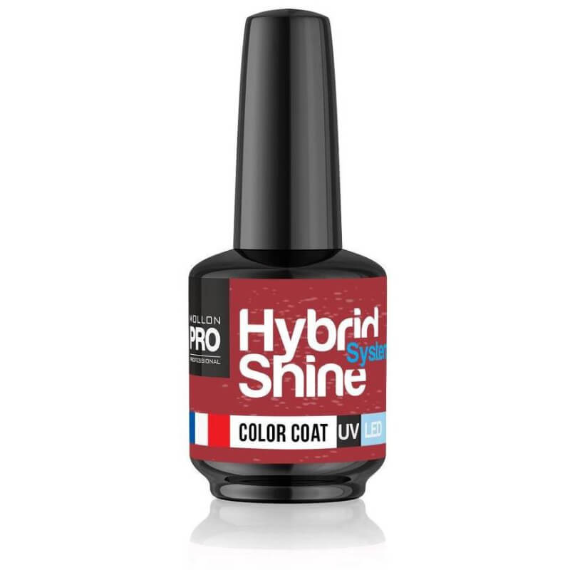 Mini Varnish Semi-Permanent Hybrid Shine Mollon Pro 8ml 2780 - Red Kangaroo