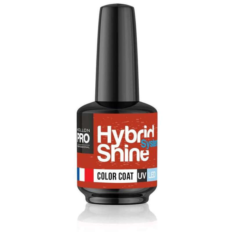 Mini Barniz Semi-Permanente Híbrido Brillo Mollon Pro 8ml 279 - Arena Caliente