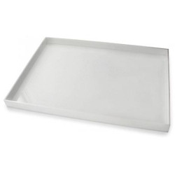 Plateau A4 Acrylique Blanc 30*21*2cm - PBI