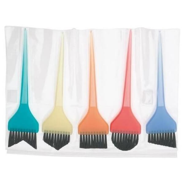 Lote 5 Pincéis Coloração Multiform Frosty Lote 5 Pincéis Coloração Multiform Frosty