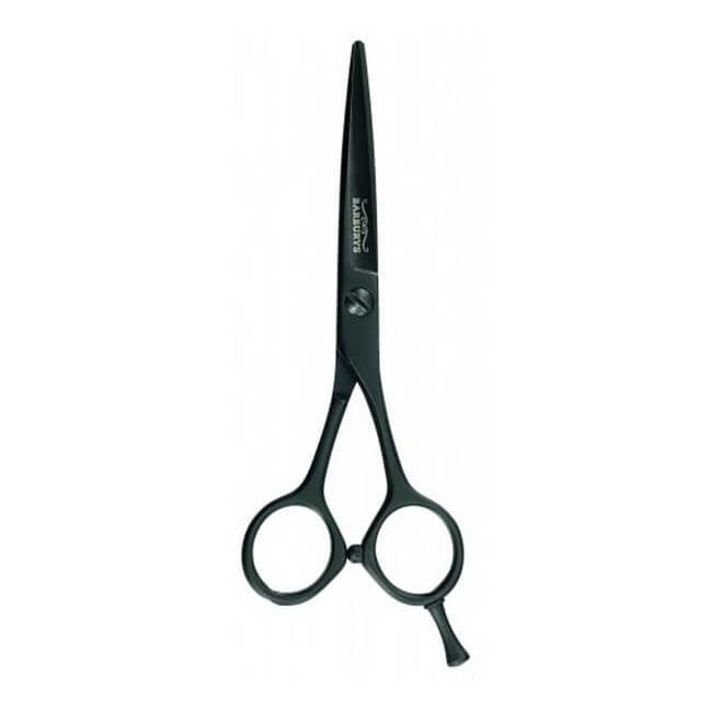 Barbers Scissors Sky Black Stainless Steel Japanese Size 5