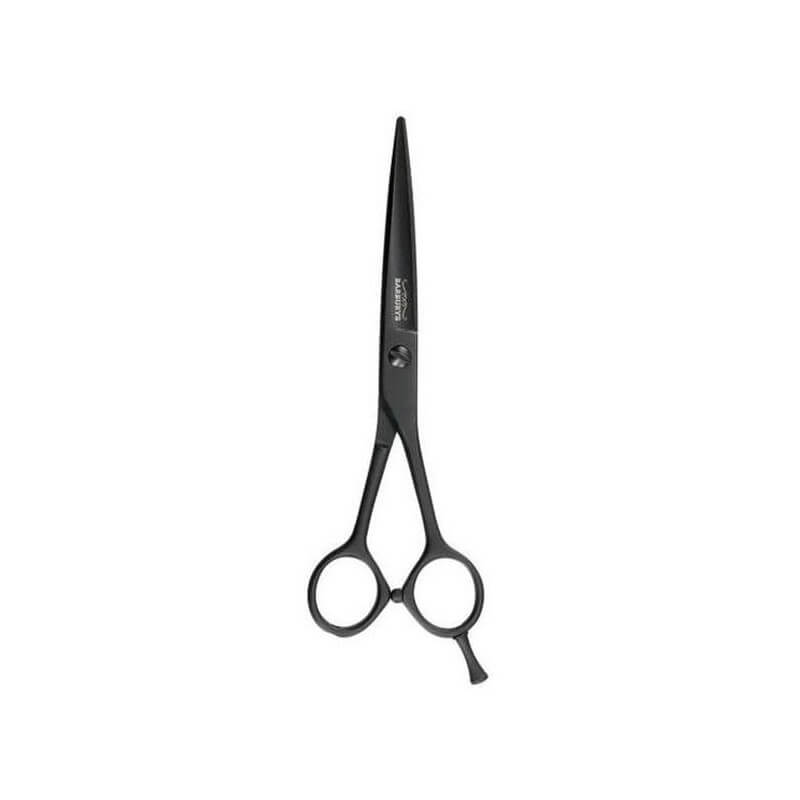 Sky Black Japanese Barbers Scissors Stainless Steel Size 6