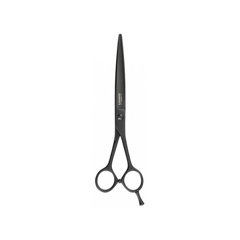 Barbers Scissors Sky Black Stainless Steel Japanese Size 7